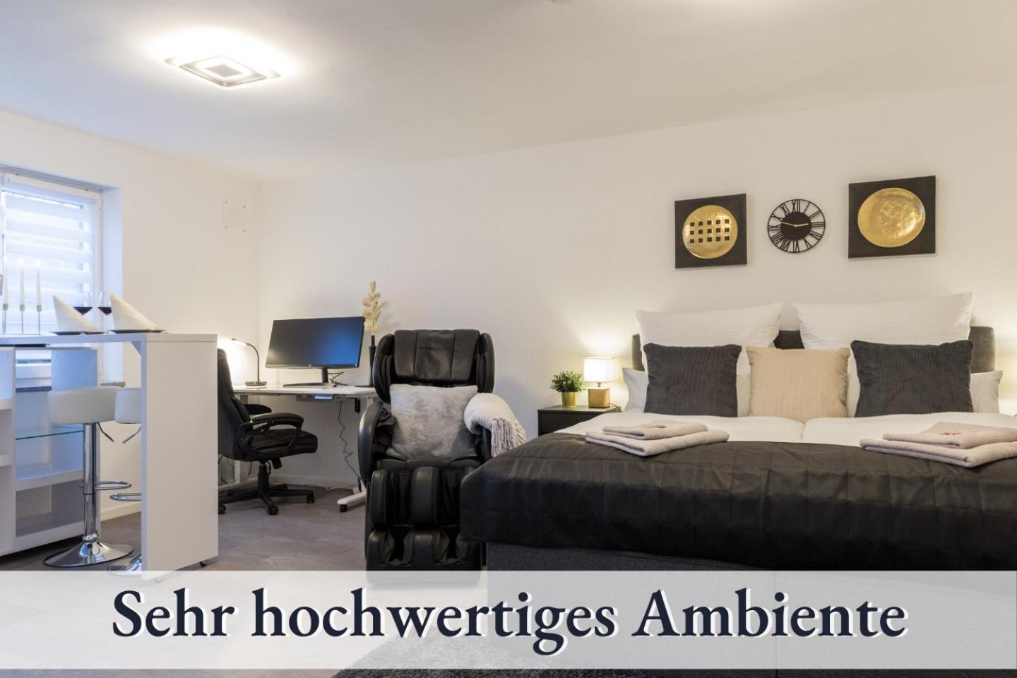 Relaxapartment 2 Massagesessel Smarttv Kueche Biberach an der Riß المظهر الخارجي الصورة
