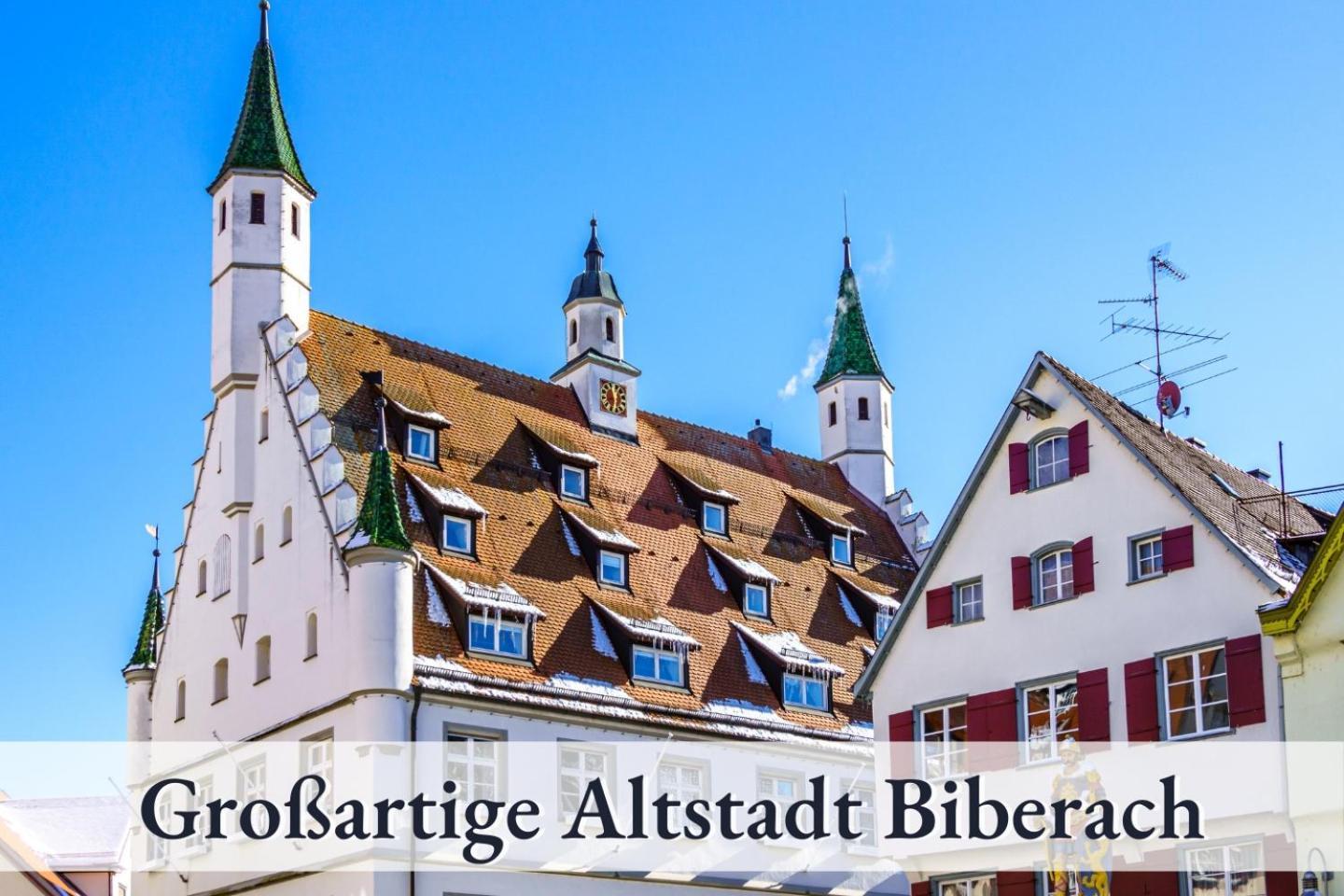 Relaxapartment 2 Massagesessel Smarttv Kueche Biberach an der Riß المظهر الخارجي الصورة